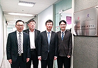 Delegates visit Department of Biomedical Engineering
